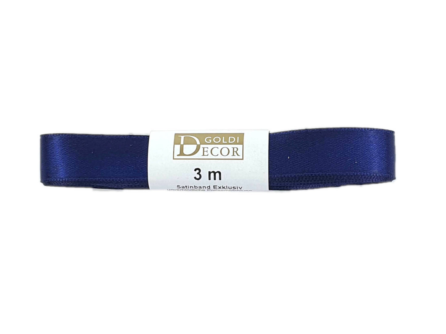 Geschenkband Satin 15mmx3m, Blau